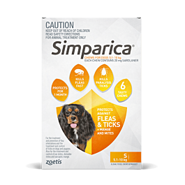 simparica wormer