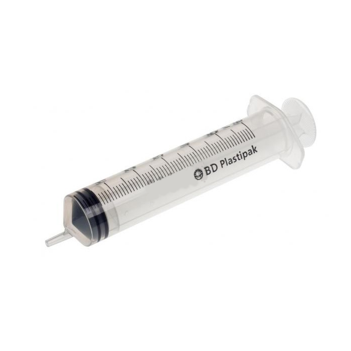 BD Eccentric Tip 50mL Luer Slip Syringe Single [300866]