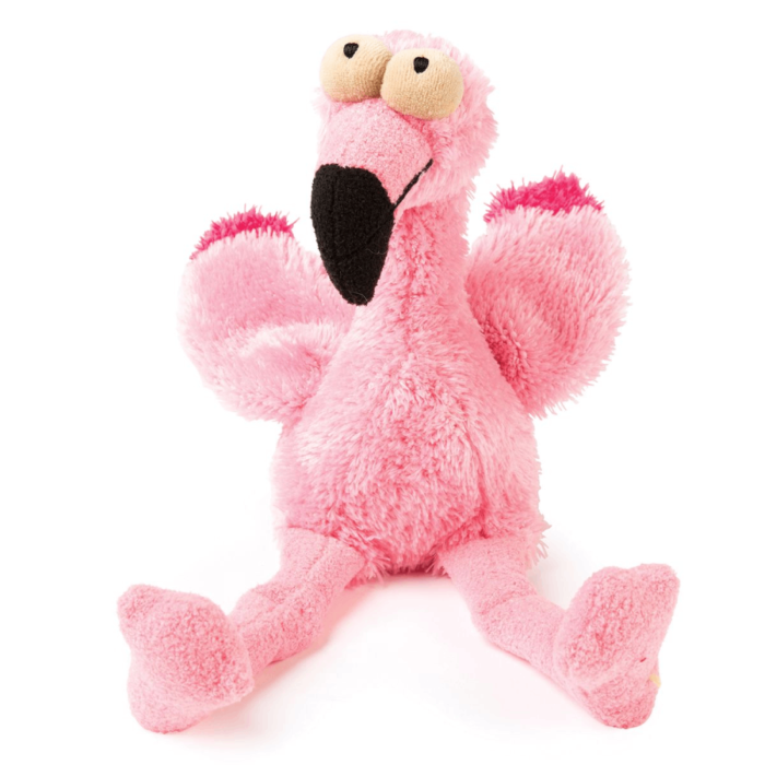 FuzzYard Flo the Flamingo Dog Toy