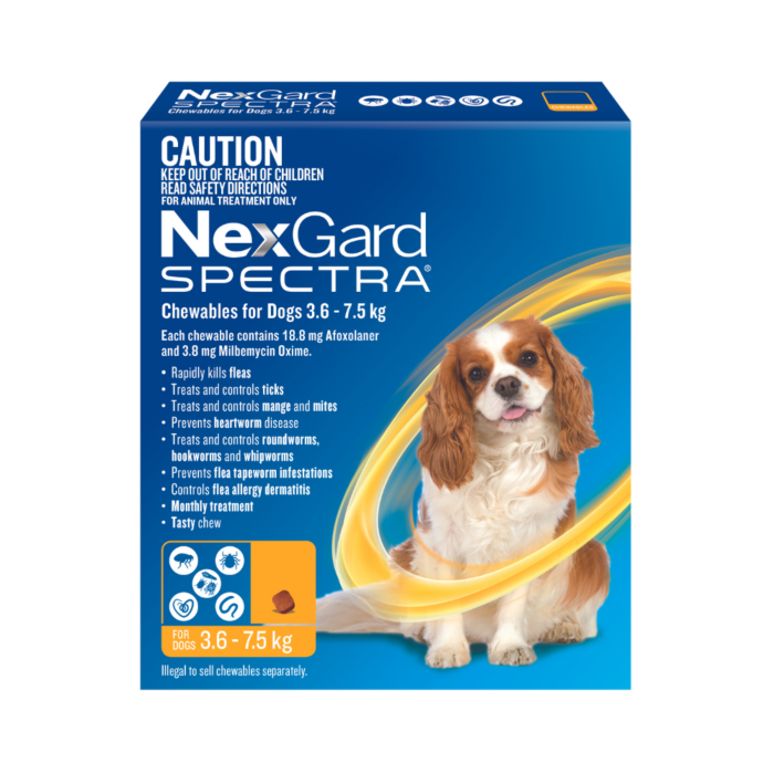 Nexgard Dog Medicine Fleas Ticks Heartworm NexGard Spectra Wormer