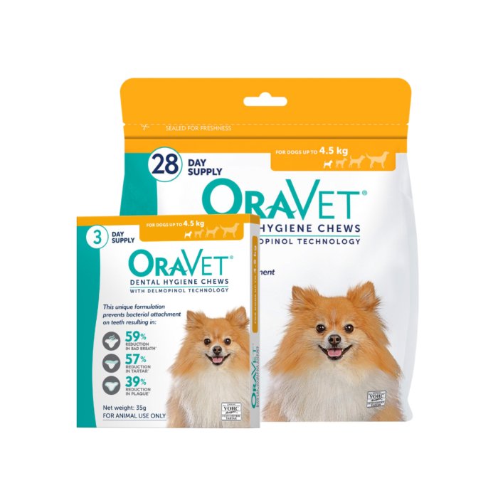 OraVet Dental Chews Dog Extra Small VetShopAustralia