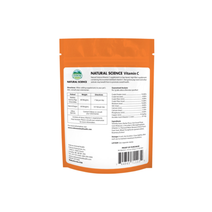 Oxbow vitamin c supplement online