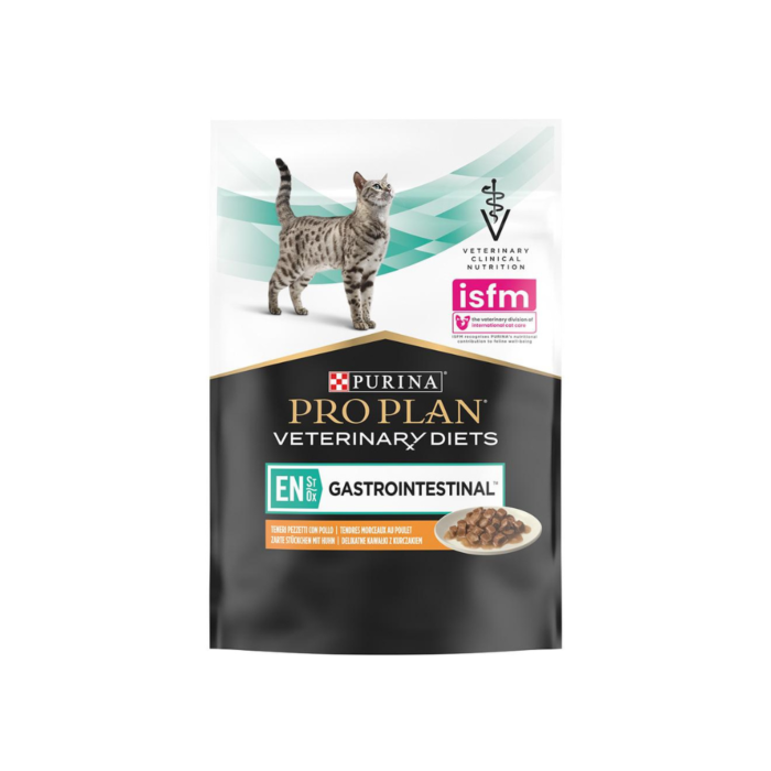 Pro Plan Veterinary Diets EN Gastrointestinal Cat Chicken Flavor 10 x ...