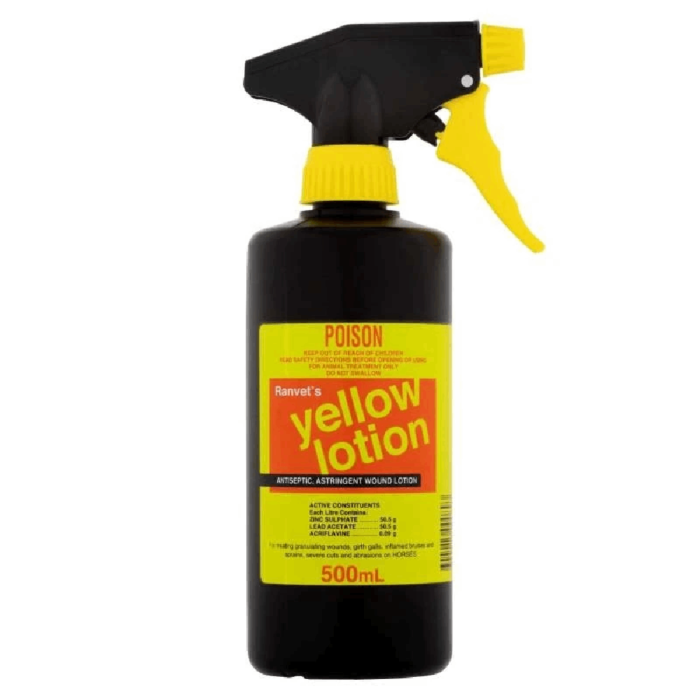 Ranvet Yellow Lotion Wound Spray 500ml