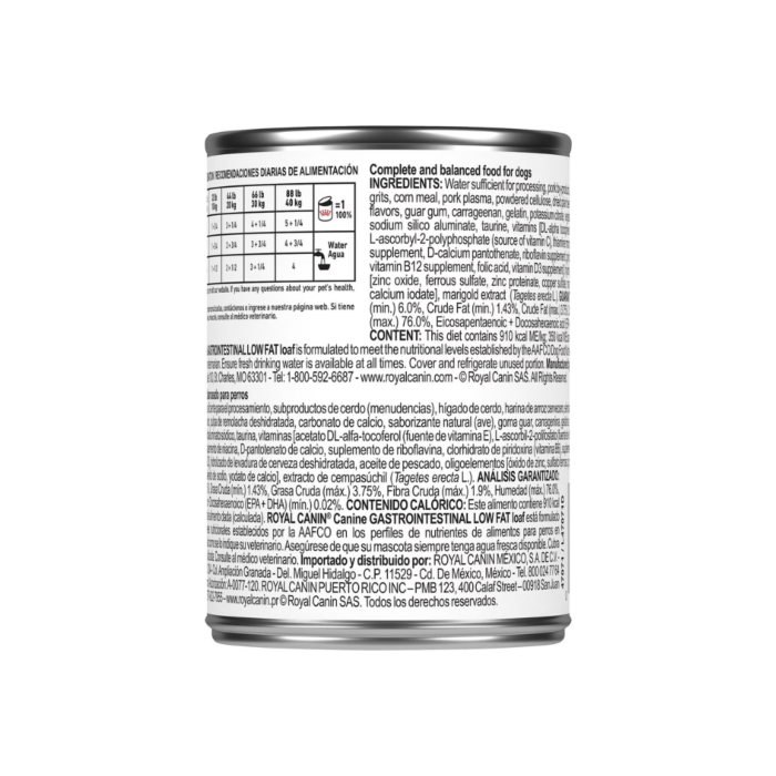 Royal Canin Veterinary Diet Dog Gastrointestinal Low Fat 12 x 420g