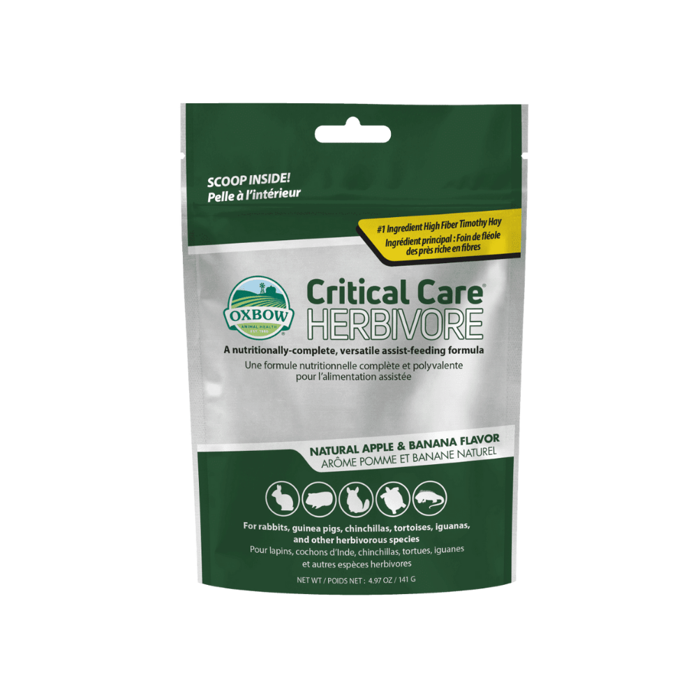 Oxbow Critical Care Herbivore Apple Banana VetShopAustralia