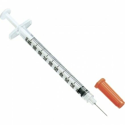 Henry Schein Insulin Syringe 1ml 40IU 100 Box